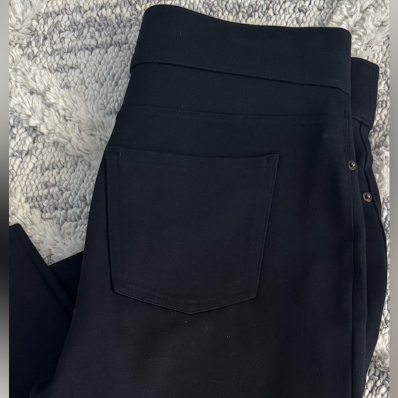 SPANX The Perfect Pant 20202R Black Stretch 4-Pocket Pull-On Pants Size M - Picture 5 of 10